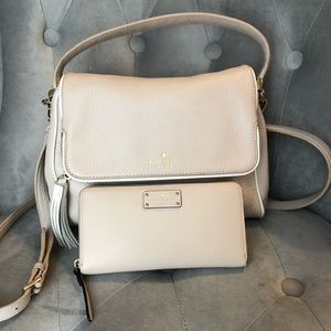 Kate spade purse and wallet set